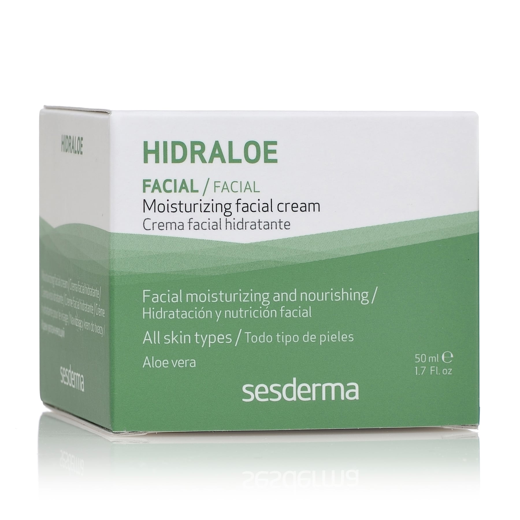 Зволожувальний крем для обличчя Sesderma Hidraloe, 50 мл